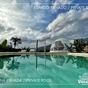 Domo Volcano Experience Piscina Climatizada Camping